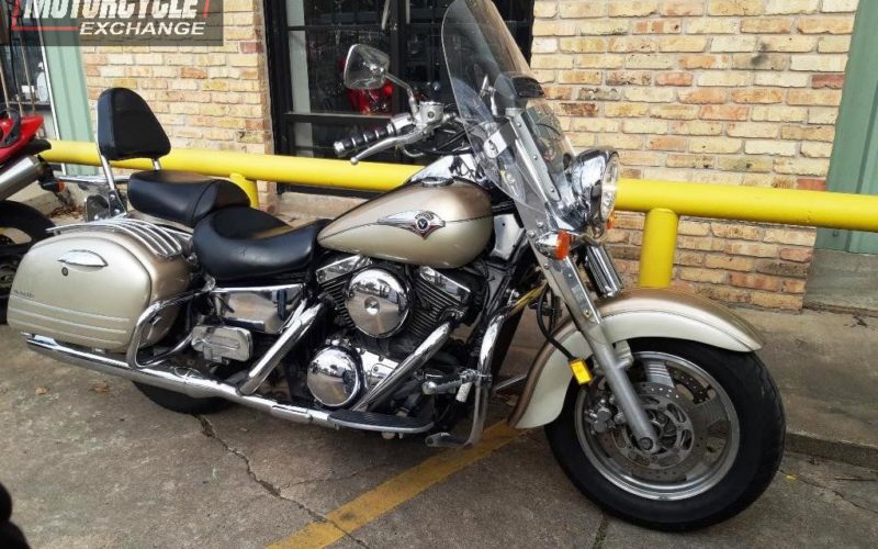 2002 Kawasaki Vulcan Nomad 1500 Fuel Injected V Twin Used Cruiser Streetbike Motorcycle For Sale Located In Houston Texas USA (5)