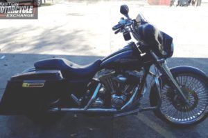 2007 Harley Davidson Street Glide FLHX Used Cruiser Bagger with Batwing For Sale Located in Houston Texas (2)