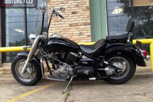 2002 Yamaha V-Star 1100 Used Cruiser Streetbike Motorcycle with Apes Handlebars For Sale Located In Houston Texas USA (3)