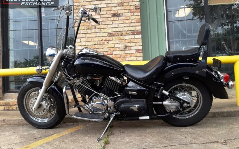 2002 Yamaha V-Star 1100 Used Cruiser Streetbike Motorcycle with Apes Handlebars For Sale Located In Houston Texas USA (3)