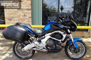 2009 Kawasaki Versys KLE650 Used Sport Touring Streetbike Motorcycle For Sale Located In Houston Texas USA