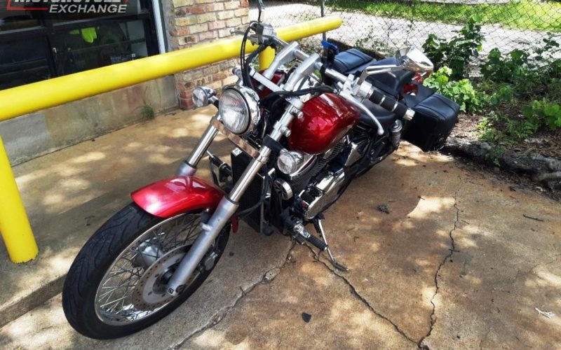 2007 Honda VT750 Spirit Used Cruiser Streetbike Motorcycle For Sale Located In Houston Texas USA (4)