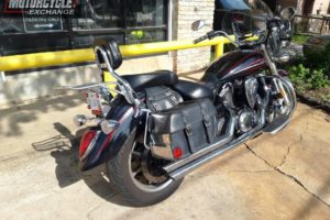 2009 Yamaha Vstar 1300 Used Cruiser Streetbike Motorcycle Located In Houston Texas USA (5)