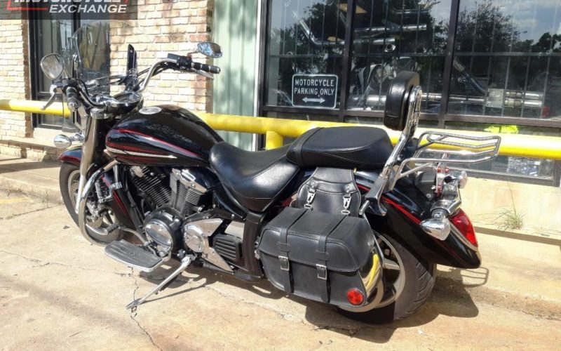 2009 Yamaha Vstar 1300 Used Cruiser Streetbike Motorcycle Located In Houston Texas USA (7)
