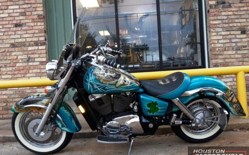 1999 Honda 1100 Shadow Aero VT1100 Custom Used Cruiser Streetbike Motorcycle For Sale Located In Houston Texas USA (3)