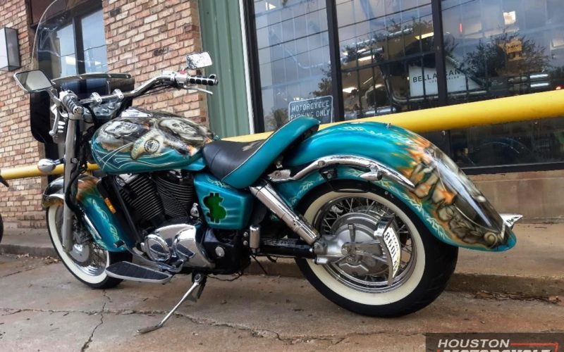 1999 Honda 1100 Shadow Aero VT1100 Custom Used Cruiser Streetbike Motorcycle For Sale Located In Houston Texas USA (7)