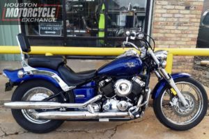 2005 Yamaha 650 V Star Custom with flames used cruiser for sale located in houston texas (2)