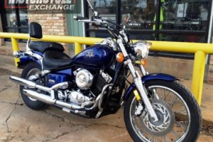 2005 Yamaha 650 V Star Custom with flames used cruiser for sale located in houston texas (3)