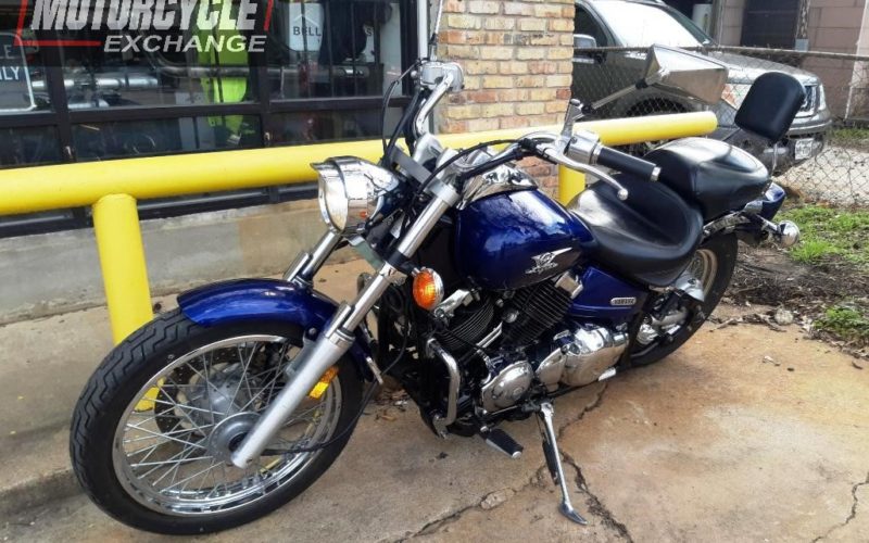 2005 Yamaha 650 V Star Custom with flames used cruiser for sale located in houston texas (6)