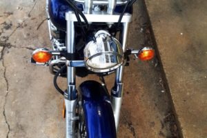 2005 Yamaha 650 V Star Custom with flames used cruiser for sale located in houston texas (8)