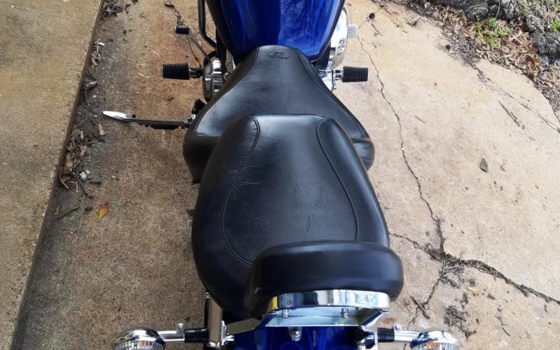 2005 Yamaha 650 V Star Custom with flames used cruiser for sale located in houston texas (9)