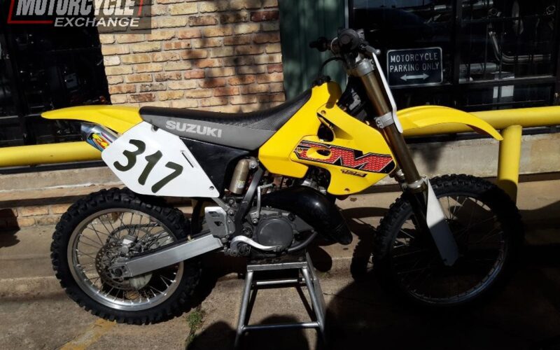 2000 Suzuki RM125 Used Motocross 2 stroke Off Road Dirt Bike Motorcycle For Sale Located In Houston Texas (2)
