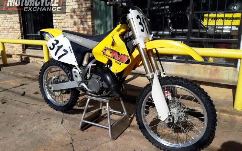 2000 Suzuki RM125 Used Motocross 2 stroke Off Road Dirt Bike Motorcycle For Sale Located In Houston Texas (3)