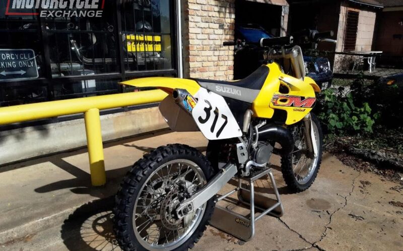 2000 Suzuki RM125 Used Motocross 2 stroke Off Road Dirt Bike Motorcycle For Sale Located In Houston Texas (4)