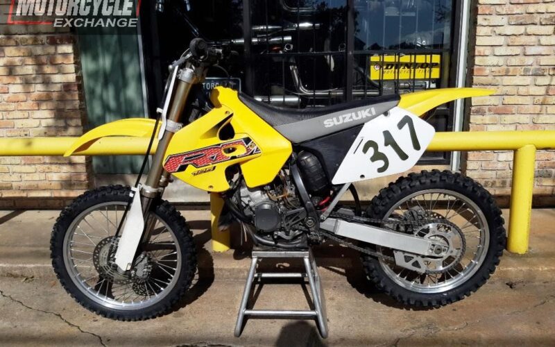 2000 Suzuki RM125 Used Motocross 2 stroke Off Road Dirt Bike Motorcycle For Sale Located In Houston Texas (5)