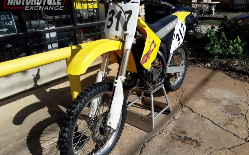2000 Suzuki RM125 Used Motocross 2 stroke Off Road Dirt Bike Motorcycle For Sale Located In Houston Texas (6)