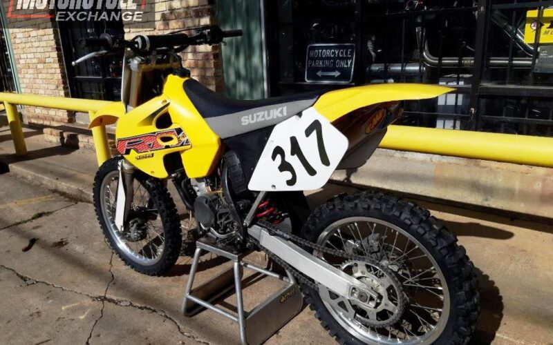 2000 Suzuki RM125 Used Motocross 2 stroke Off Road Dirt Bike Motorcycle For Sale Located In Houston Texas (7)