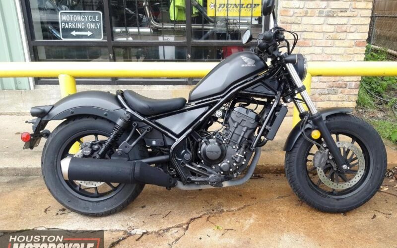 2021 Honda CMX300 ABS Rebel Used Cruiser Street Bike Motorcycle For Sale Located In Houston Texas USA (2)