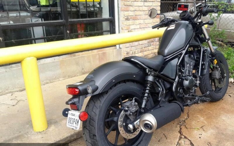 2021 Honda CMX300 ABS Rebel Used Cruiser Street Bike Motorcycle For Sale Located In Houston Texas USA (4)