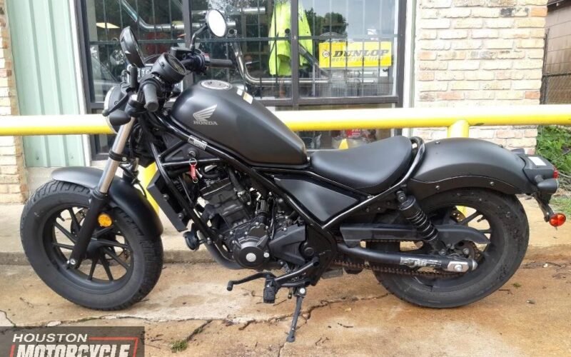 2021 Honda CMX300 ABS Rebel Used Cruiser Street Bike Motorcycle For Sale Located In Houston Texas USA (5)