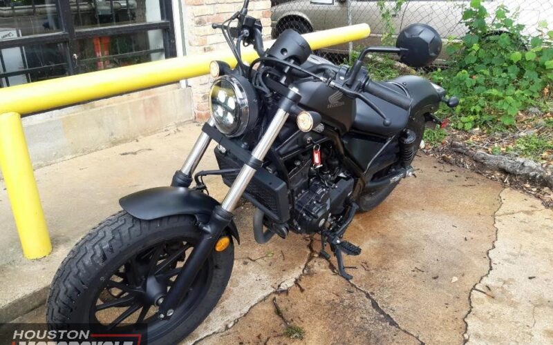 2021 Honda CMX300 ABS Rebel Used Cruiser Street Bike Motorcycle For Sale Located In Houston Texas USA (6)
