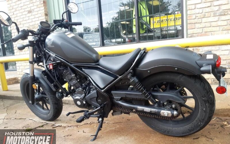 2021 Honda CMX300 ABS Rebel Used Cruiser Street Bike Motorcycle For Sale Located In Houston Texas USA (7)