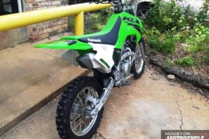 2022 Kawasaki KLX140R Used Dirt Bike Off Road Bike Entry Level Begginer Motorcycle Electric Start For Sale Located In Houston Texas (4)