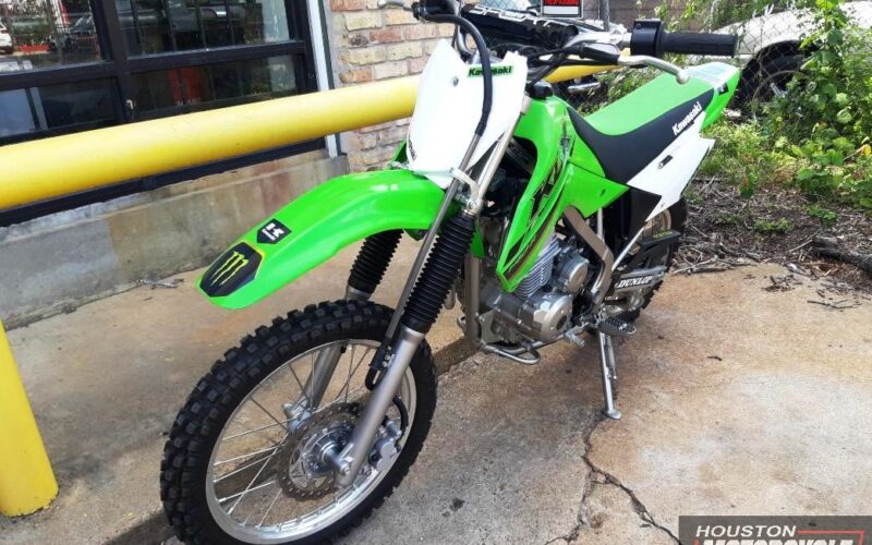 2022 Kawasaki KLX140R Used Dirt Bike Off Road Bike Entry Level Begginer Motorcycle Electric Start For Sale Located In Houston Texas (6)