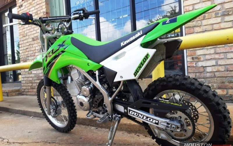 2022 Kawasaki KLX140R Used Dirt Bike Off Road Bike Entry Level Begginer Motorcycle Electric Start For Sale Located In Houston Texas (7)