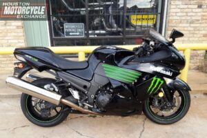 2009 Kawasaki ZX14 Monster Energy Edition Used Sport Bike sportbike street bike For Sale Located in Houston Texas USA (2)