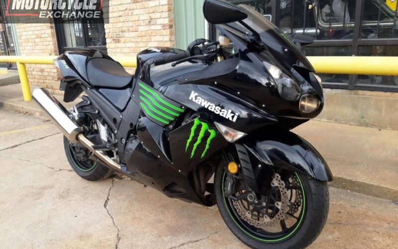 2009 Kawasaki ZX14 Monster Energy Edition Used Sport Bike sportbike street bike For Sale Located in Houston Texas USA (4)