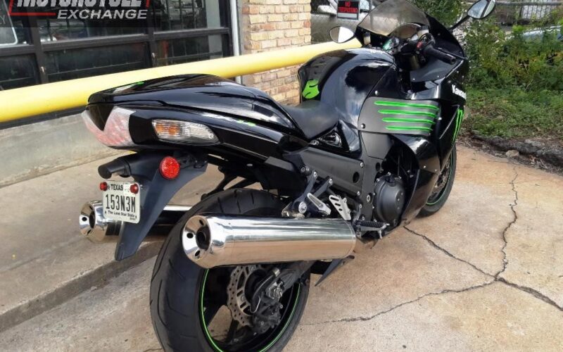 2009 Kawasaki ZX14 Monster Energy Edition Used Sport Bike sportbike street bike For Sale Located in Houston Texas USA (6)