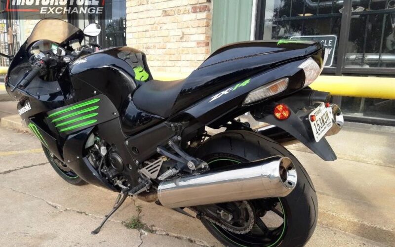 2009 Kawasaki ZX14 Monster Energy Edition Used Sport Bike sportbike street bike For Sale Located in Houston Texas USA (7)