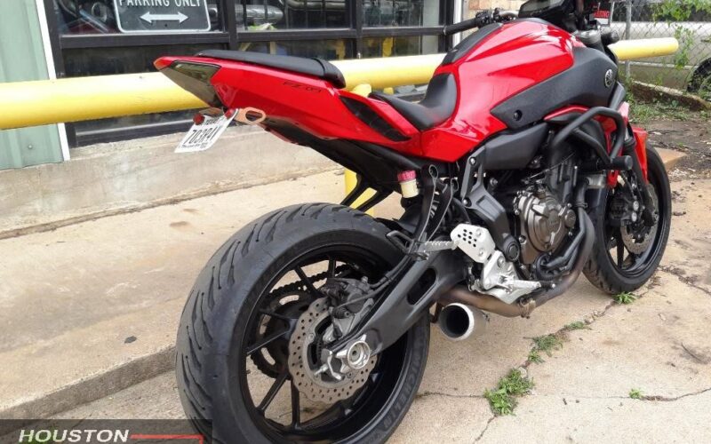 2017 Yamaha FZ07 FZ 07 Used Sport Bike Street Fighter Naked Street Bike Motorcycle For Sale Located In Houston Texas USA motorcycles for sale Houston used motorcycle for sale houston (6)
