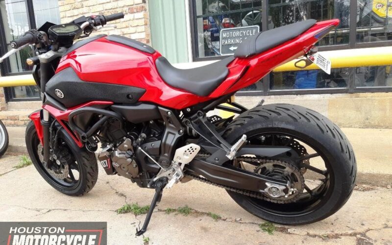 2017 Yamaha FZ07 FZ 07 Used Sport Bike Street Fighter Naked Street Bike Motorcycle For Sale Located In Houston Texas USA motorcycles for sale Houston used motorcycle for sale houston (7)