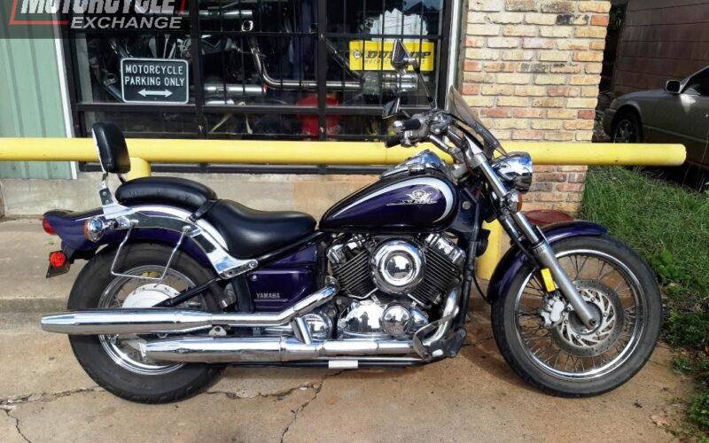 2002 Yamaha V Star 650 Custom Used cruiser Street Bike Motorcycle for sale located in houston texas (2)