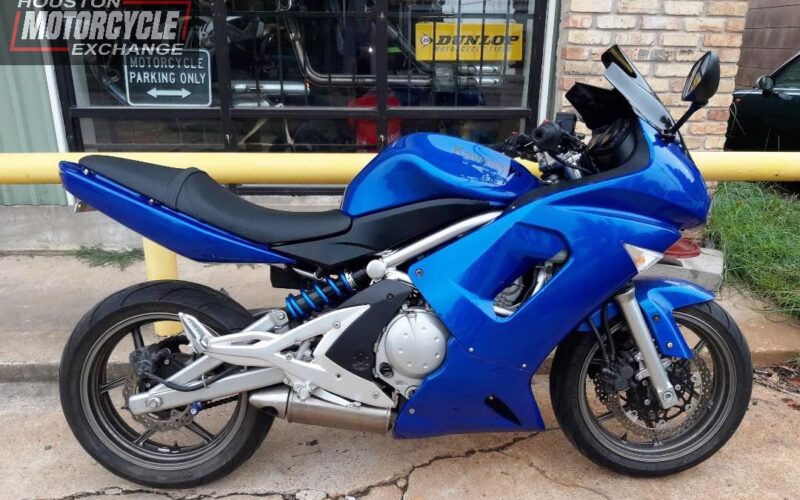 2007 Kawasaki EX650 Ninja 650 Used Sport Bike Street Bike Motorcycle For Sale Located in Houston Texas (2)