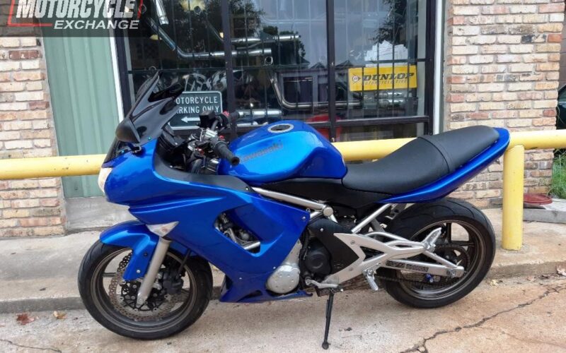 2007 Kawasaki EX650 Ninja 650 Used Sport Bike Street Bike Motorcycle For Sale Located in Houston Texas (3)