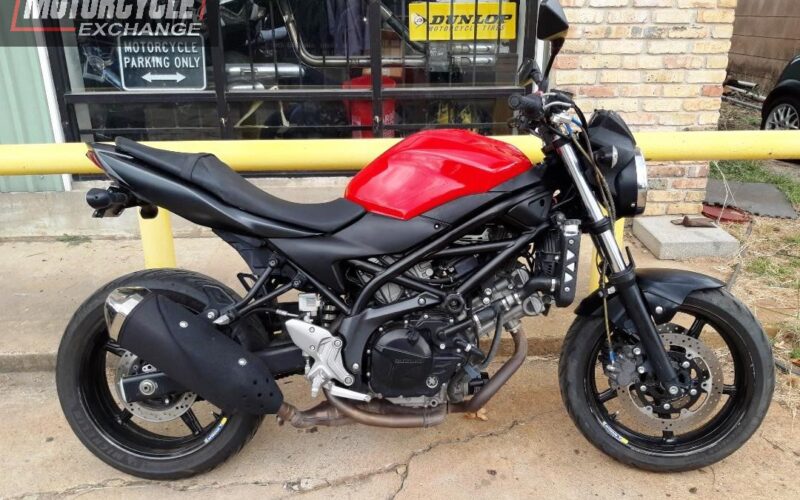 2017 Suzuki SV 650 abs Used Naked Sport Bike Street Bike Motorcycle for sale located in houston texas USA (2)