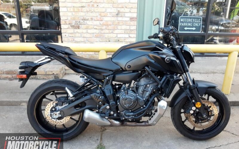 2021 Yamaha MT07 Used Naked_bike Sport_bike Street_bike for sale located in houston texas (2)