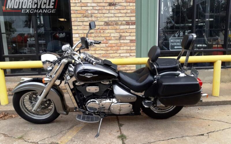 2005 Suzuki C50 Used Cruiser Streetbike Motorcycle For Sale Located In Houston Texas (3)