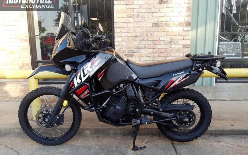 2013 Kawasaki KL 650 Used Dual Sport Street Legal On Off Road Motorcycle KLR650 KL650EDF For Sale Located In Houston Texas USA (3)