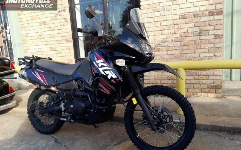 2013 Kawasaki KL 650 Used Dual Sport Street Legal On Off Road Motorcycle KLR650 KL650EDF For Sale Located In Houston Texas USA (4)