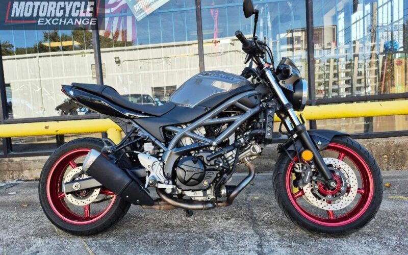 2023 Suzuki SV650 Used Sportbike Street_bike Motorcycle For Sale Located in Houston Texas USA SV650M3 (2)