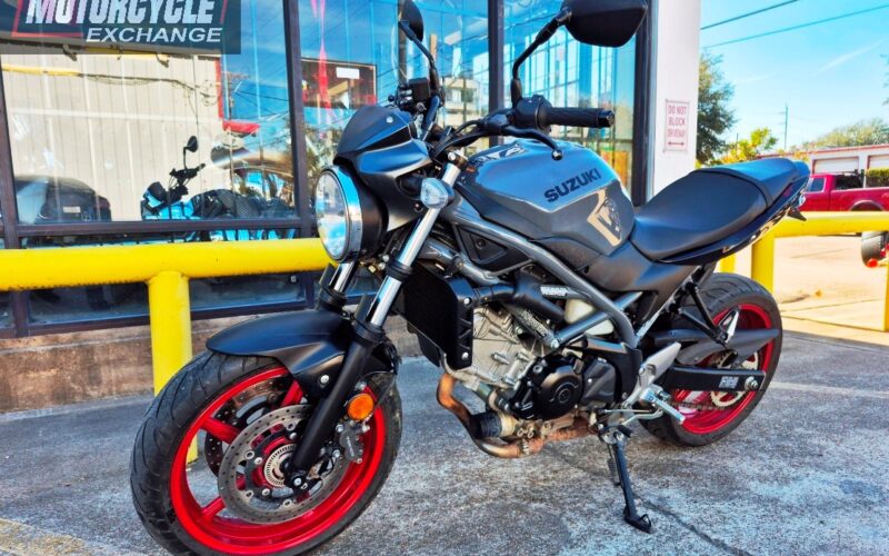 2023 Suzuki SV650 Used Sportbike Street_bike Motorcycle For Sale Located in Houston Texas USA SV650M3 (5)