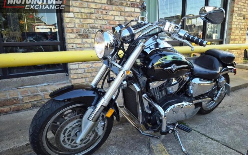 2004 Kawasaki Mean Streak VN1600 Used Cruiser Street Bike Motorcycle for sale located in houston texas (6)