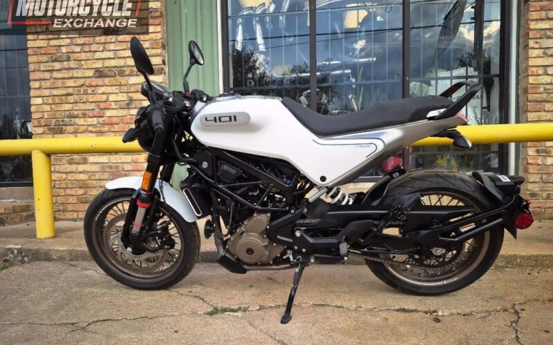 2023 Husqvarna 401 Vitpilen Used Cafe Racer Standard Street Bike Motorcycle For Sale Located In Houston Texas (4)