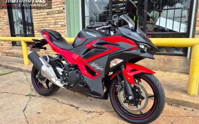 2024 Kawasaki Ninja 500 ABS EX500 used sport bike street bike motorcycle for sale located in houston texas (5)