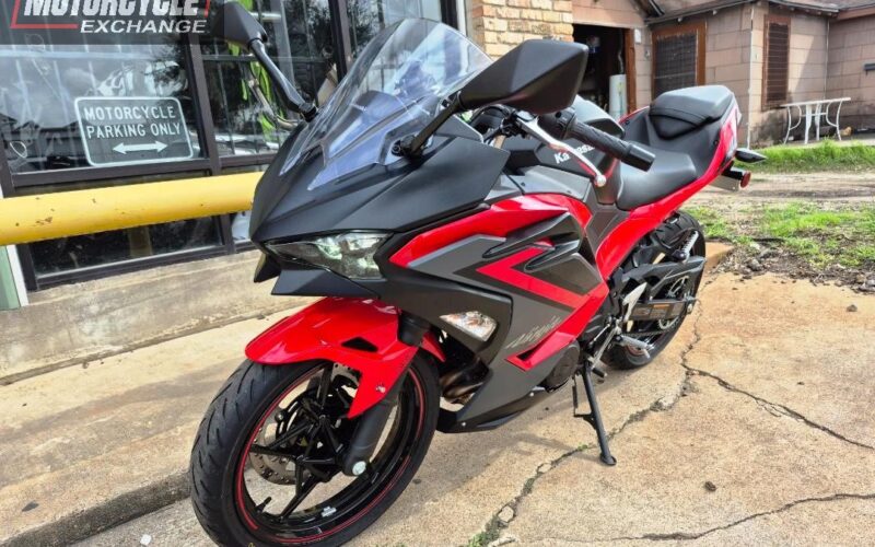 2024 Kawasaki Ninja 500 ABS EX500 used sport bike street bike motorcycle for sale located in houston texas (6)