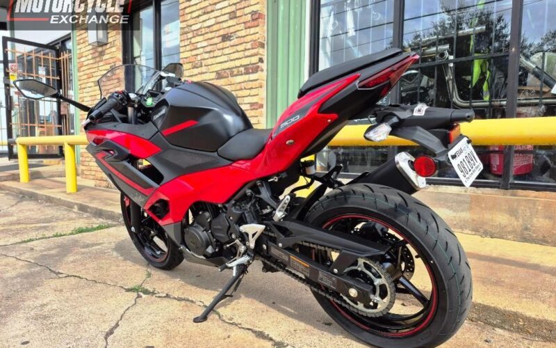 2024 Kawasaki Ninja 500 ABS EX500 used sport bike street bike motorcycle for sale located in houston texas (8)